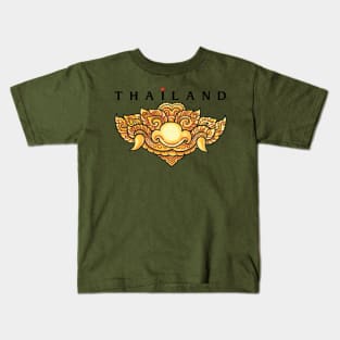 Antique Thai Art Design Kids T-Shirt